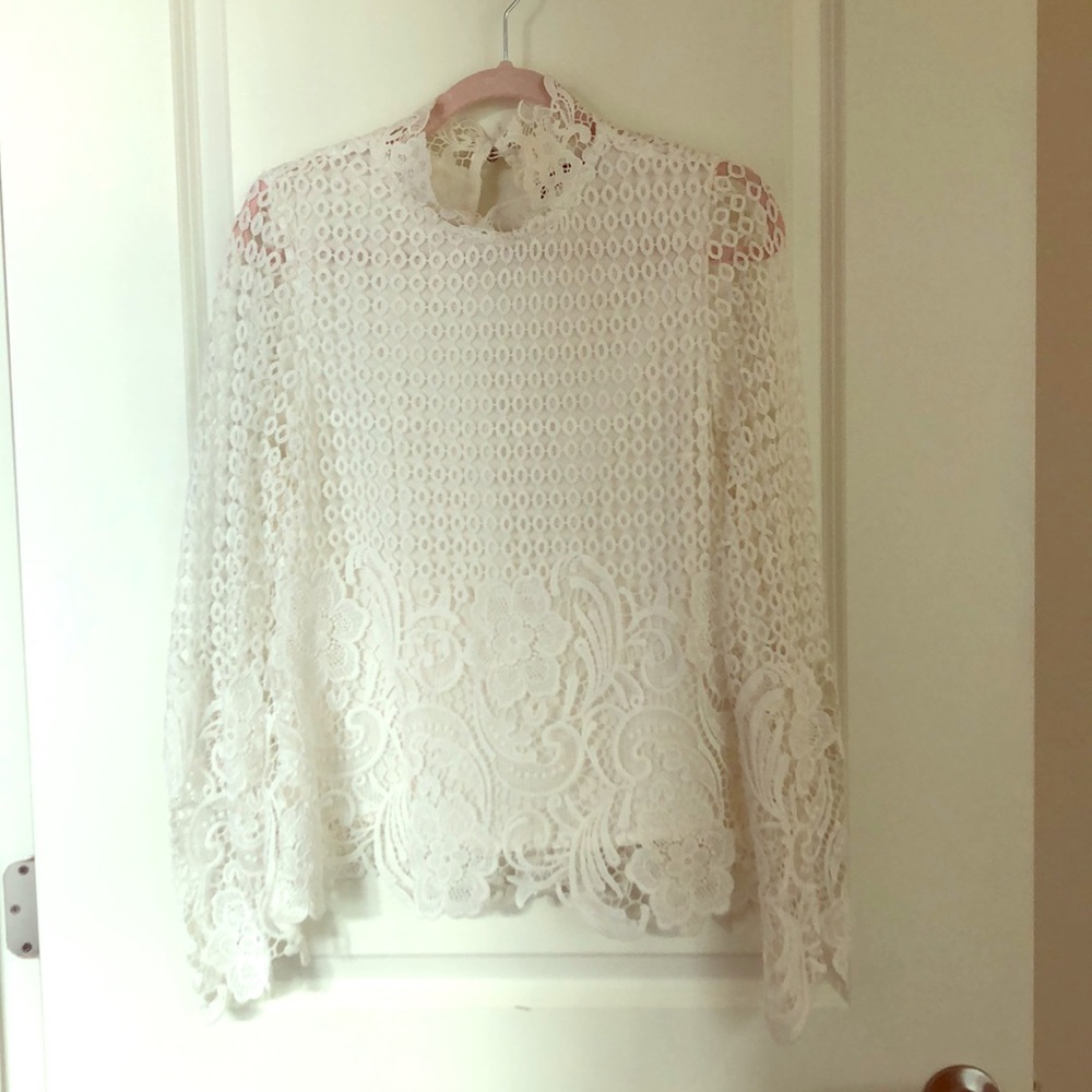 ASOS cutwork lace top
